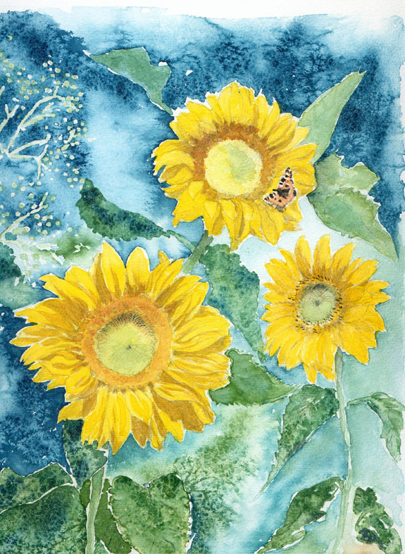 Sonnenblumen  (Bild 95)